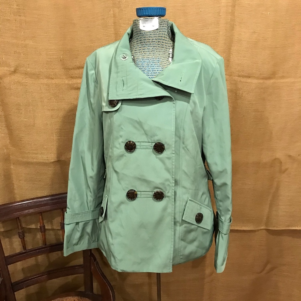 Esprit Rain Peacoat Jacket